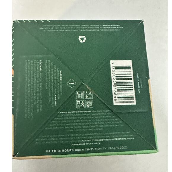 Ecoya - Fresh Pine Natural Soy Wax Fragranced Monty Candle 90g, Limited Edition - Picture 5 of 7